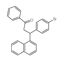 3-(benzylsulfanyl-phenyl-methyl)pentane-2,4-dione结构式