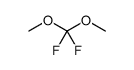 difluoro(dimethoxy)methane Structure