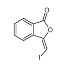 (3E)-3-(iodomethylidene)-2-benzofuran-1(3H)-one结构式
