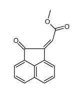 methyl 2-(2-oxoacenaphthylen-1-ylidene)acetate Structure