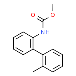 [2'-Methyl(1,1'-biphenyl)-2-yl]carbamic acid methyl ester structure