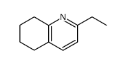 2-ethyl-5,6,7,8-tetrahydro-quinoline结构式