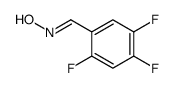 N-[(2,4,5-trifluorophenyl)methylidene]hydroxylamine结构式