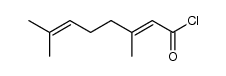 (E)-geranoyl chloride Structure