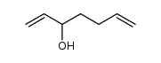 (+/-)-hepta-1,6-dien-3-ol结构式