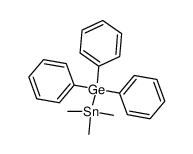 (C6H5)3Ge*Sn(CH3)3结构式