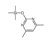 (4,6-dimethylpyrimidin-2-yl)oxy-trimethylsilane Structure