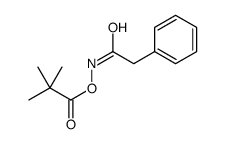 [(2-phenylacetyl)amino] 2,2-dimethylpropanoate Structure