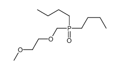 1-[butyl(2-methoxyethoxymethyl)phosphoryl]butane Structure