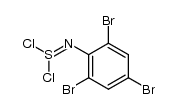 Schwefligsaeure-dichlorid-[2,4,6-tribrom-phenylimid]结构式