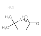 Pentanoic acid, 4-amino-4-methyl-, hydrochloride (1:1)图片