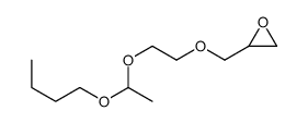 2-[2-(1-butoxyethoxy)ethoxymethyl]oxirane结构式