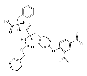 N-Z-O-2,4-Dinitrophenyl-L-Tyr-L-Phe结构式