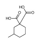 3-methylcyclohexane-1,1-dicarboxylic acid结构式