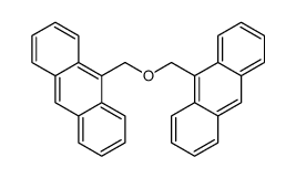 9-(anthracen-9-ylmethoxymethyl)anthracene Structure