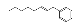 1-phenyl-2-octene Structure