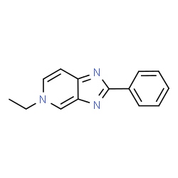 5H-Imidazo[4,5-c]pyridine,5-ethyl-2-phenyl-(9CI) Structure