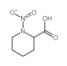 1-Nitropipecolic acid, dl- structure