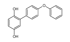 2-(4-phenoxyphenyl)benzene-1,4-diol结构式
