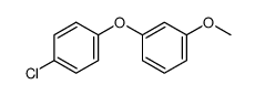 1-(4-chlorophenoxy)-3-methoxybenzene结构式