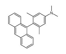 4-anthracen-9-yl-N,N,3,5-tetramethylaniline Structure