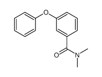 N,N-dimethyl-3-phenoxybenzamide结构式