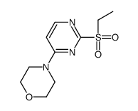 4-(2-ethylsulfonylpyrimidin-4-yl)morpholine Structure