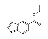 吲哚嗪-6-羧酸乙酯结构式