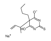 5-Butyl-5-(2-methyl-2-propenyl)-2-sodiothio-4,6(1H,5H)-pyrimidinedione picture