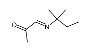 2-Propanone, 1-[(1,1-dimethylpropyl)imino]- (9CI) structure