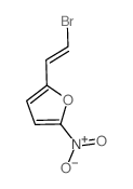 2-(2-bromoethenyl)-5-nitro-furan结构式