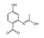 N-(5-hydroxy-2-nitrophenyl)acetamide Structure