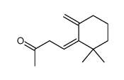 4-(2,2-dimethyl-6-methylene-cyclohexylidene)-butan-2-one Structure