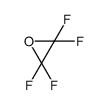 tetrafluorooxirane Structure