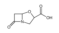 4-Oxa-1-azabicyclo[3.2.0]heptane-3-carboxylicacid,7-oxo-,(3R,5R)-rel-(9CI) structure