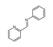 N-Phenyl-2-pyridylmethanimine结构式