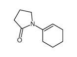 2-Pyrrolidinone,1-(1-cyclohexen-1-yl)-(9CI)结构式