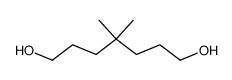 4,4-dimethyl-heptane-1,7-diol结构式