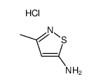 5-amino-3-methyl-isothiazole hydrochloride结构式