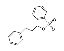 3-phenylpropyl benzenesulfonate结构式