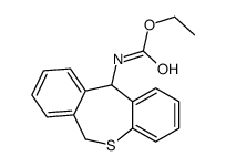 ethyl N-(6,11-dihydrobenzo[c][1]benzothiepin-11-yl)carbamate结构式