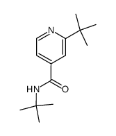 2,N-di-tert-butylpyridine-4-carboxamide Structure