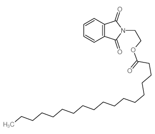 2-(1,3-dioxoisoindol-2-yl)ethyl octadecanoate Structure