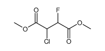 Butanedioic acid, 2-chloro-3-fluoro-, dimethyl ester, (R*,R*)- (9CI) structure