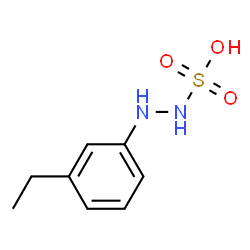 Hydrazinesulfonic acid, 2-(3-ethylphenyl)- (9CI) structure