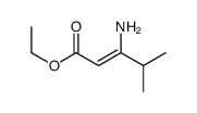 ethyl 3-amino-4-methylpent-2-enoate Structure