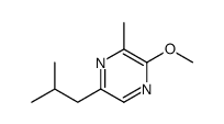 Pyrazine, 2-methoxy-3-methyl-5-(2-methylpropyl)- (9CI)结构式