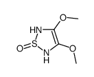 3,4-Dimethoxy-1,2,5-thiadiazole 1-oxide Structure