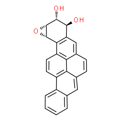 BENZO(rst)PENTAPHENE-3-alpha,4-beta-DIOL, 1,2,3,4-TETRAHYDRO-1-alpha,2-alpha-EPO结构式