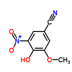 BENZONITRILE, 4-HYDROXY-3-METHOXY-5-NITRO- picture